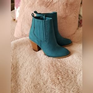 Serra Aqua Blue Booties